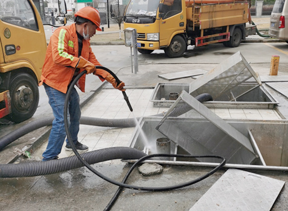 南区街道隔油池清理